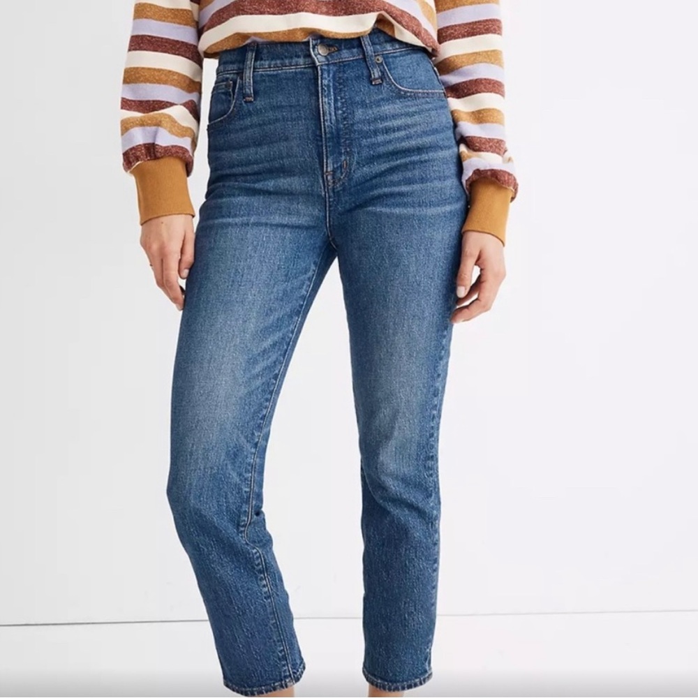 Madewell Classic Straight Jean, Size 31